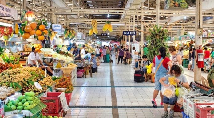 Marché thaïlandais