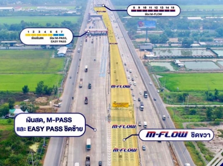 THAÏLANDE – AUTOROUTE : Le nouveau système de péage automatique entre en vigueur le 15 février sur l’autoroute n° 9