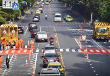 Passages piétons à Bangkok