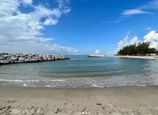 THAÏLANDE – POLLUTION : L’impact de la marée noire de Rayong sur l’écosystème marin ne sera visible que dans un an Plage Rayong
