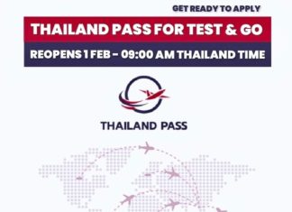 test & go - Thailand pass