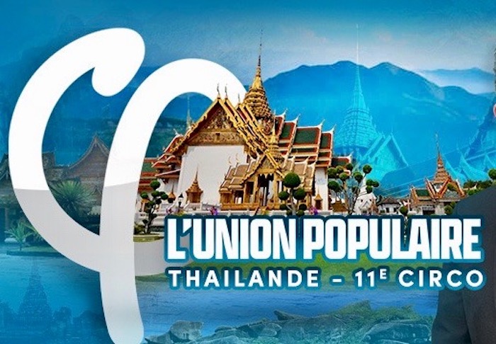 THAÏLANDE – FRANCE : Réunion publique à Bangkok le 17 février 2022 de l’union populaire