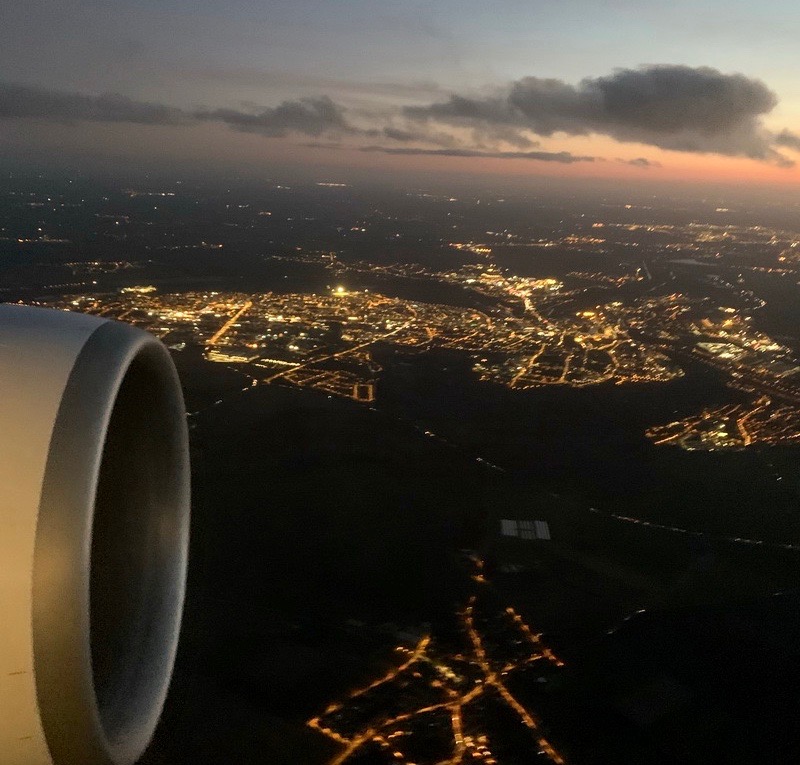 vol arrivée à Paris