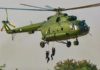 Birmanie hélicoptère militaire