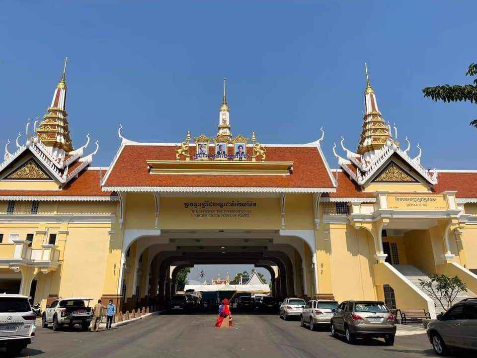 Poipet Cambodge frontière