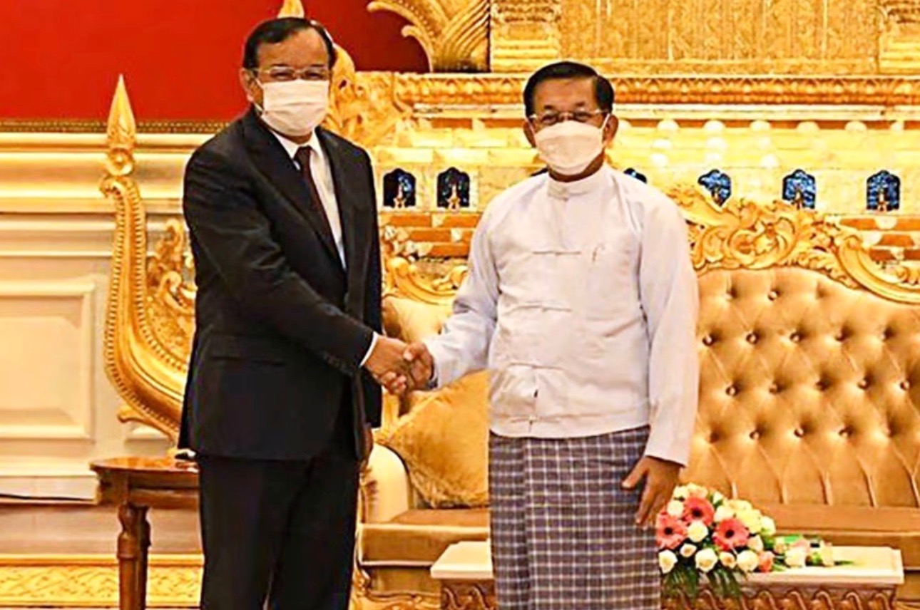 Prak Sokhonn Birmanie