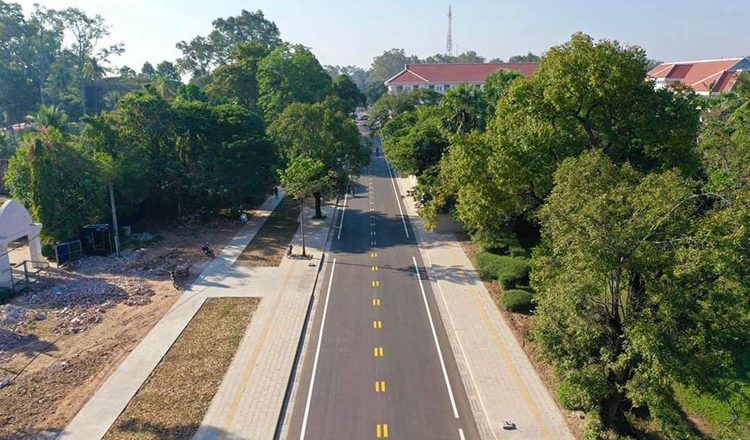 CAMBODGE – INFRASTRUCTURE : De nouvelles routes à Siem Reap seront inaugurées en avril