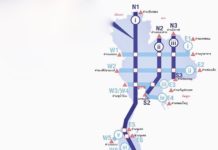 THAÏLANDE – INFRASTRUCTURE : Un méga-projet reliera les autoroutes et les chemins de fer Thaïlande MR-Map