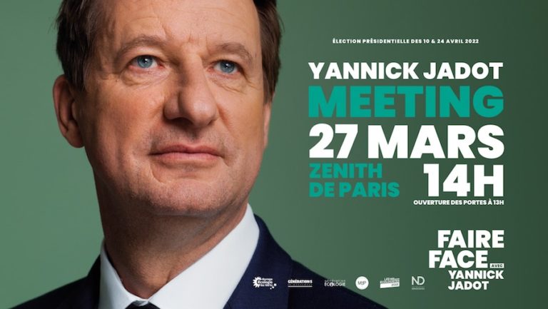 ASIE – FRANCE : Yannick Jadot, candidat de l’écologie « pour une véritable reconnaissance des français de l’étranger »