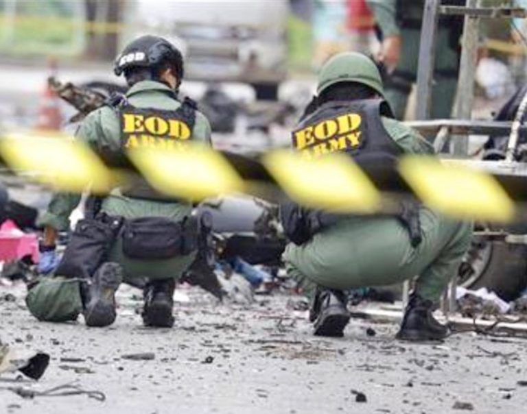 THAÏLANDE – ATTENTAT : Un attentat à la bombe à Narathiwat fait quatre blessés