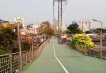 BANGKOK – PARCS : Rénovation du « pont vert » de Bangkok en cours, fin des travaux en septembre Green bridge Bangkok