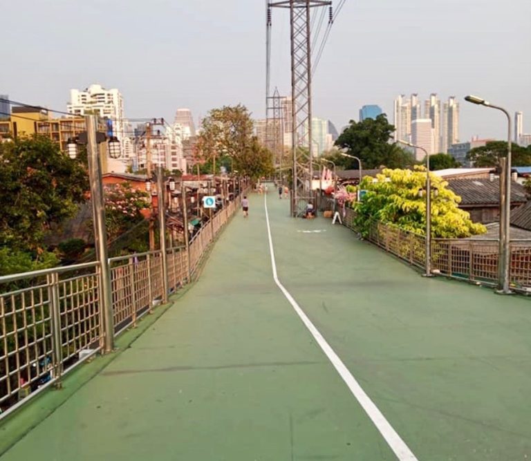 BANGKOK – PARCS : Rénovation du « pont vert » de Bangkok en cours, fin des travaux en septembre