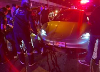 Bangkok porsche accident meutrier