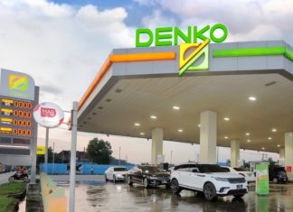Denko petrol station birmanie