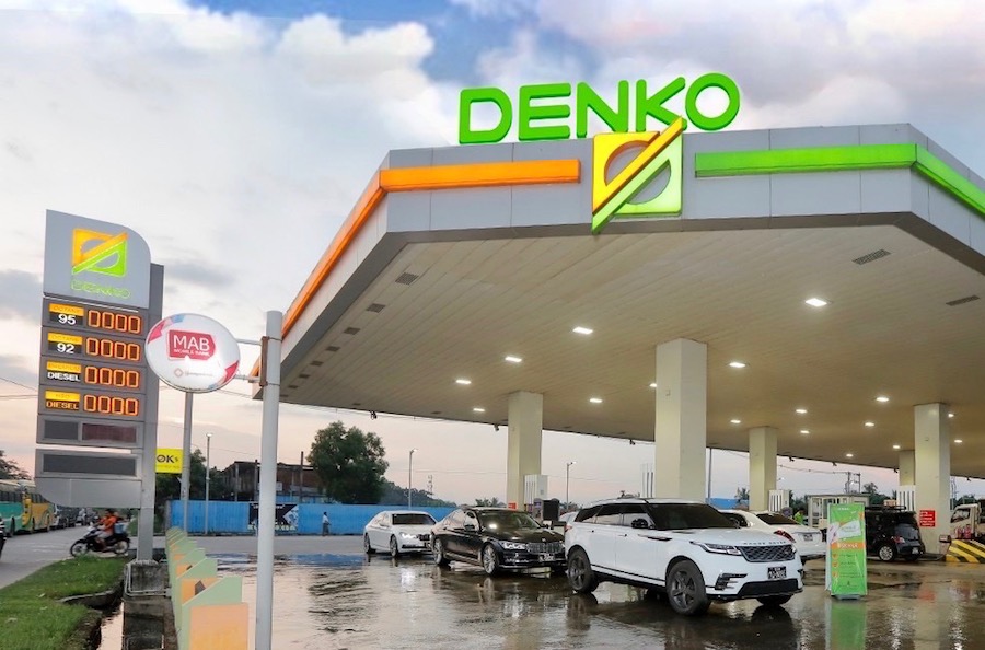 Denko petrol station birmanie