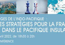 ASIE – FRANCE : Rendez vous le 19 avril pour parler de l’Indopacifique et de la France IRIS Indopacifique