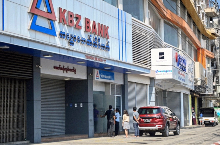 Banque rangoun birmanie