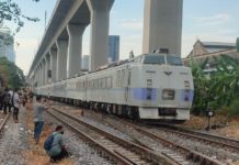 KIHA183 train Thaïlande