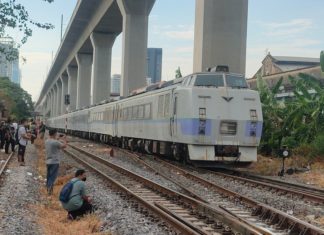 KIHA183 train Thaïlande
