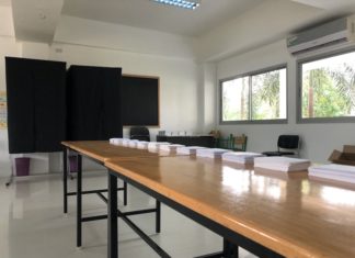 Pattaya bureau de vote
