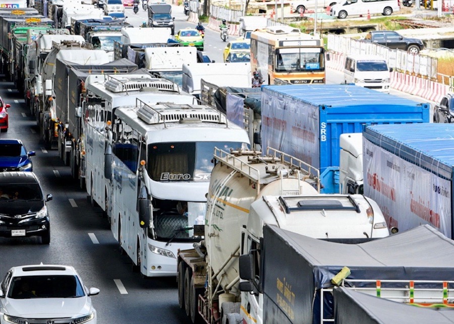 Transport routier Thaïlande