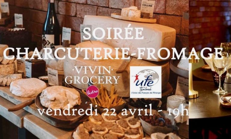 BANGKOK – COMMUNAUTÉ : Le 22 avril, l’union des français de l’étranger organise un apéro chez Vivin Grocery