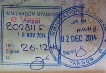 Visa Birmanie