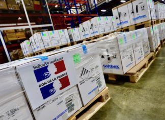 dons vaccins France Thaïlande