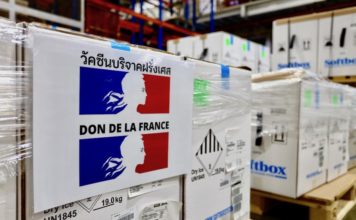 don vaccin France Thaïlande