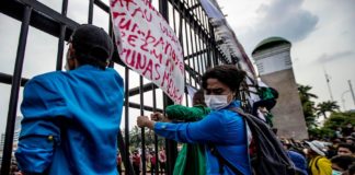 étudiants manifestation jakarta