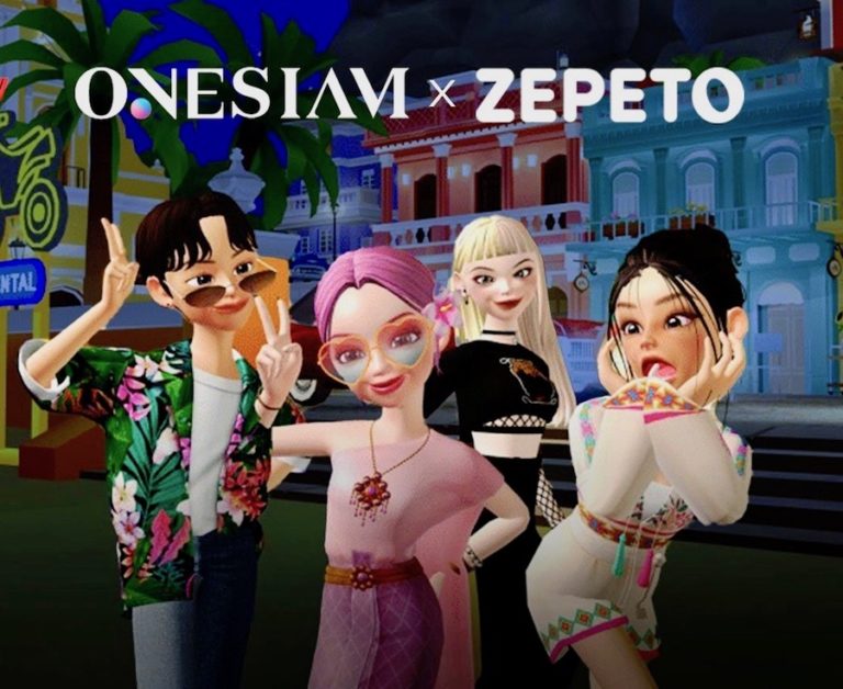 THAÏLANDE – SONGKRAN : Les fêtes éclaboussantes étant interdites, les Thaïlandais célèbrent Songkran avec des personnages sur une application de chat.