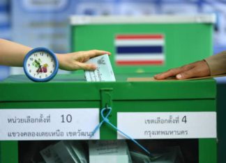 urne vote Thailande