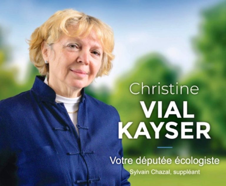 ASIE – FRANCE : Christine Vial Kayser apporte son soutien à Anne Genetet