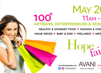 Hope fair de l'été à Bangkok