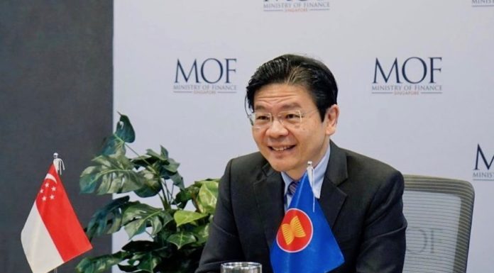 Lawrence Wong Singapour