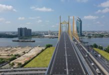 BANGKOK – INFRASTRUCTURE : Le nouveau pont à huit voies sur la Chao Phraya sera achevé en 2023 Pont Maha Vajiralongkorn Bangkok