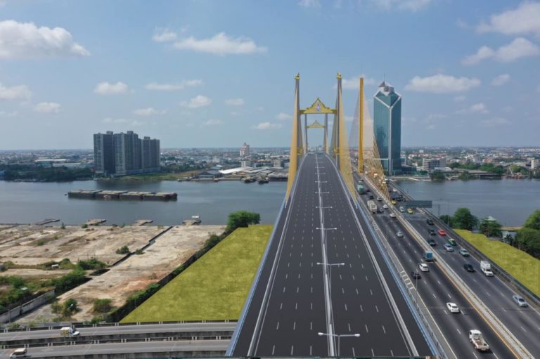 BANGKOK – INFRASTRUCTURE : Le nouveau pont à huit voies sur la Chao Phraya sera achevé en 2023