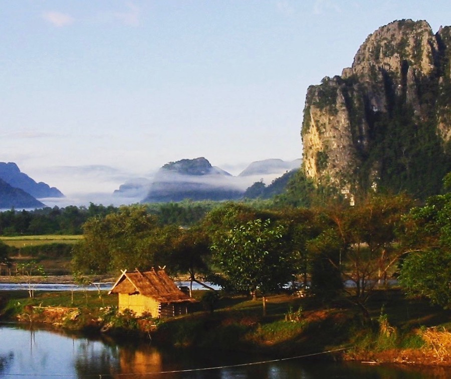 Nam Song River Laos