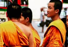 CAMBODGE – THAÏLANDE : Des moines cambodgiens «clandestins» arrêtés dans des temples thaïlandais Thaïlande moines