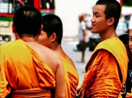 Thaïlande moines