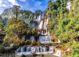 Cascade Thi Lo Su Thaïlande