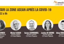 ASIE DU SUD-EST – FRANCE : Une visio-conférence le 18 mai pour identifier les opportunités économiques post Covid bpi France CCI asean