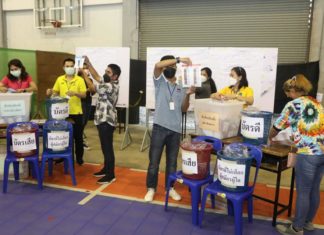 dépouillement élection Pattaya