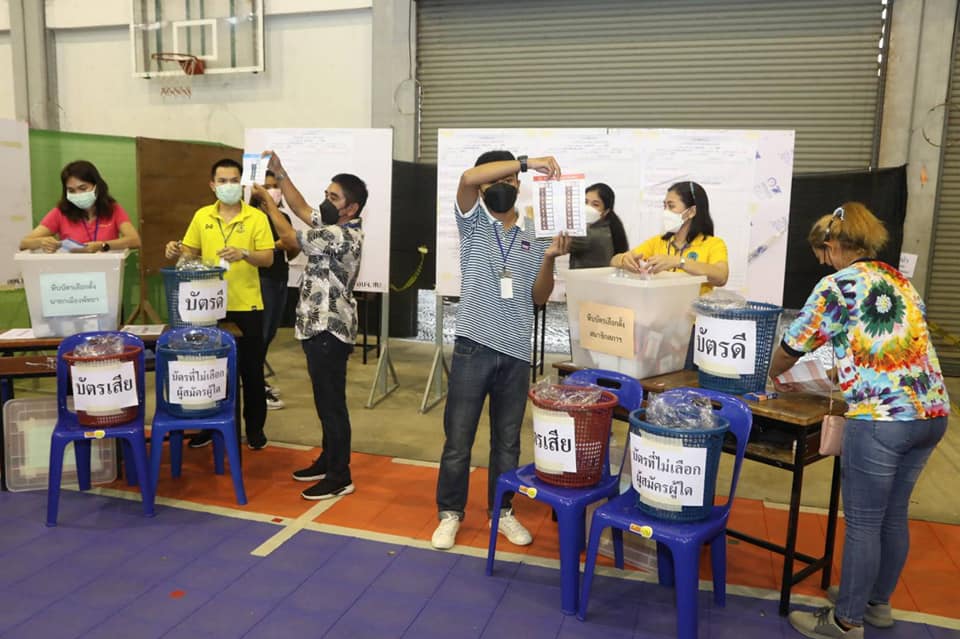 dépouillement élection Pattaya