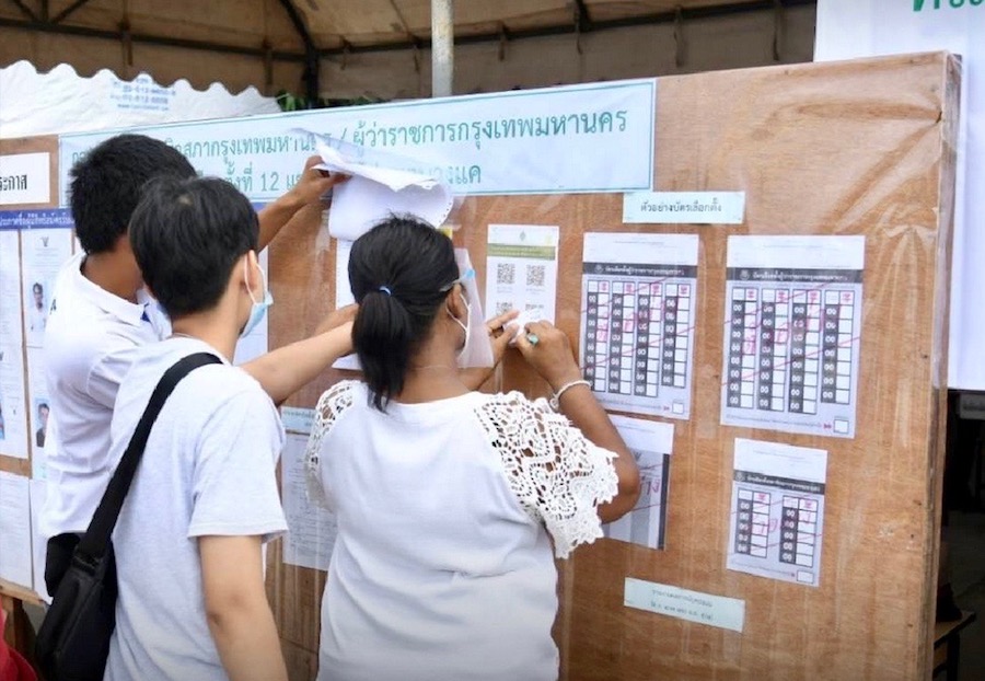 élection Bangkok Thaïlande