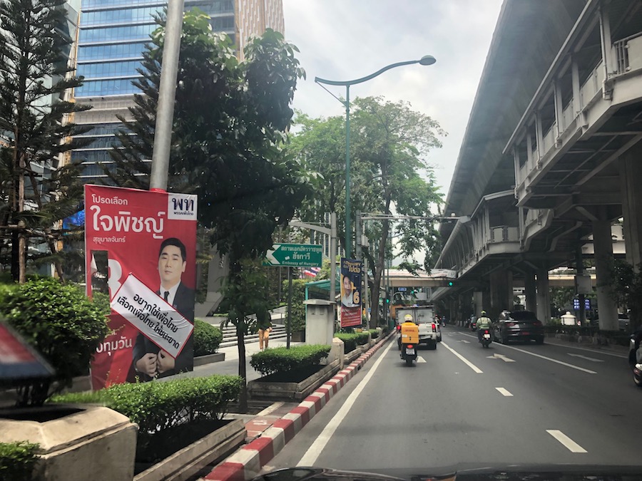 élection gouverneur Bangkok