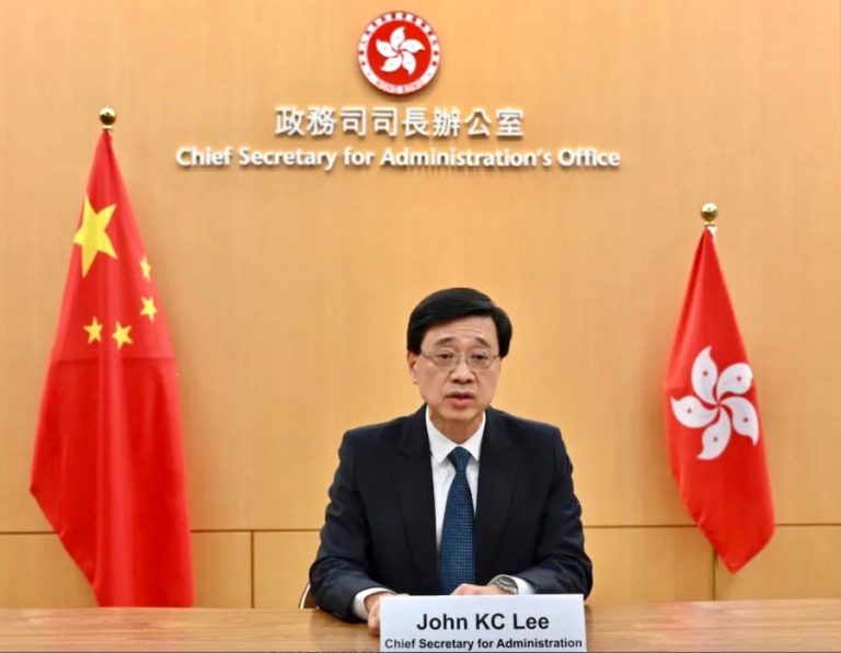 HONG KONG – POLITIQUE : John Lee, l’homme à poigne de Pékin, nommé à la tête de Hong Kong
