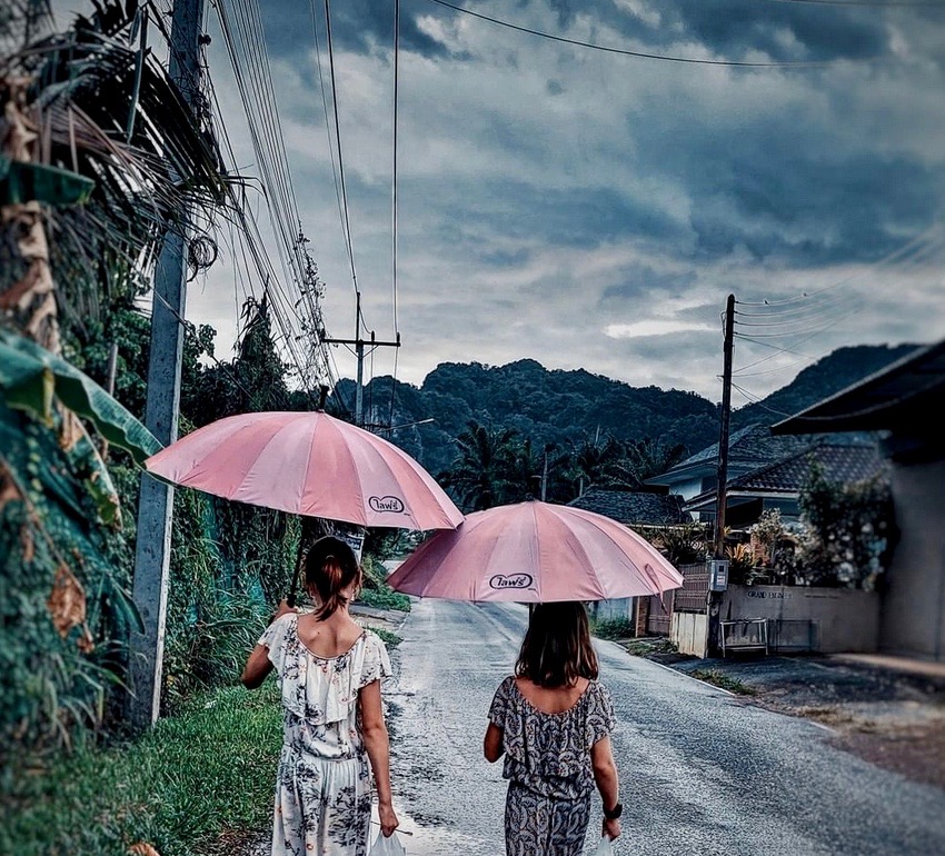 Pluie en Thaïlande