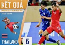 THAÏLANDE – SPORT : La Thaïlande bat Singapour 5-0 pour sa première victoire aux Jeux SEA de football singapour thailande football