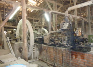 Usine riz Thaïlande